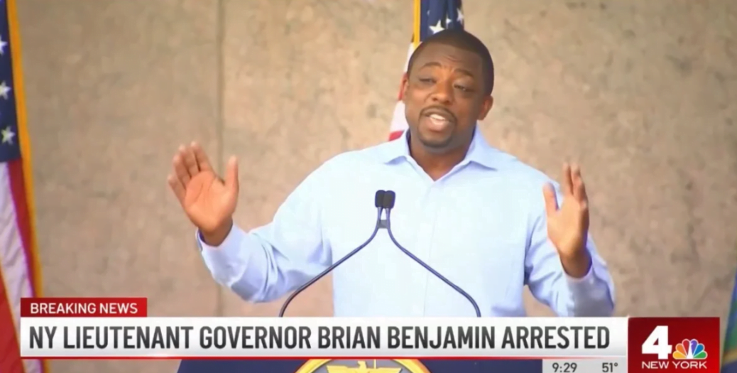 Democrat NY Lt. Governor Brian Benjamin Arrested in Federal Corruption Investigation