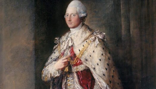 King George III speaks for first time since American independence declared