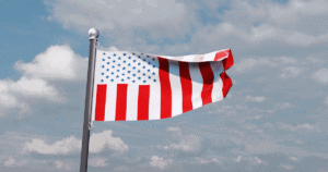 The United States Civil Flag of Peacetime