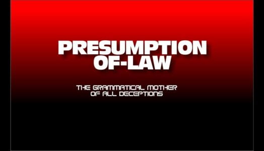 Presumption of Law