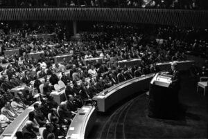 President JFK's UN Address on Weather Modification