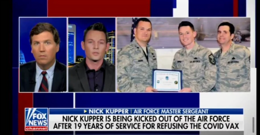 Air Force Expels Master Sergeant for Refusing Experimental COVID Vaccine