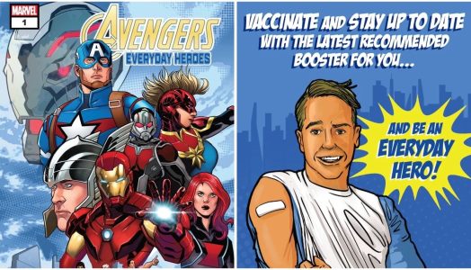 Pfizer and BioNTech Team with Marvel Comics for Children’s Propaganda Comic Book for Covid Vaccine