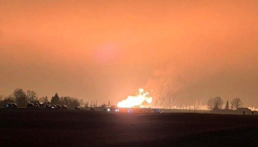 Baltic Gas Pipeline Explodes