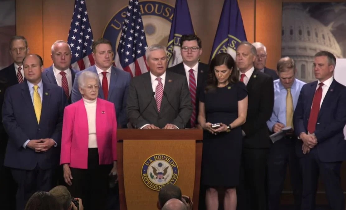 House Oversight Committee Hold Historic Press Conference on Biden Family Crimes and Corruption